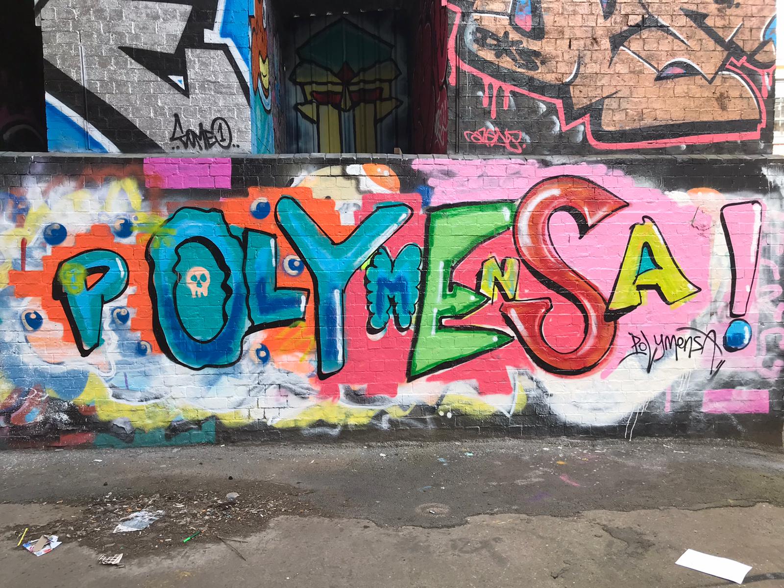 Polymensa graffiti